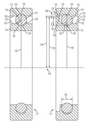 STEERING COLUMN ASSEMBLY WITH IMPROVED BEARING ASSEMBLY