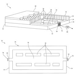 Support cushions and methods for dissipating heat away from the same