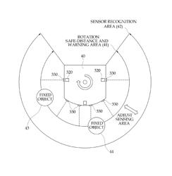 Sensing device and method of construction equipment