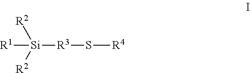 Mercaptosilane-carbon black blend