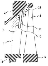 Steam turbine stationary blade and steam turbine