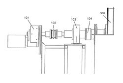 Method for dissipating heat in drive system for an apparatus separating hot particles