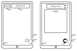 Variable pressure touch system