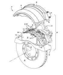 Brake Assembly Having a Bridge