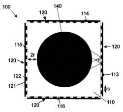 Incident illumination device for a microscope having a planar light source