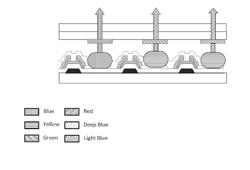 HIGH RESOLUTION LOW POWER CONSUMPTION OLED DISPLAY WITH EXTENDED LIFETIME