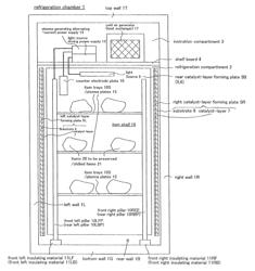 Refrigerator and container for cold storage