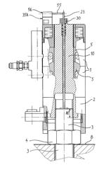 Tensioning Device for Extending a Threaded Bolt