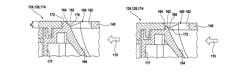 Device for detecting at least one property of a fluid medium