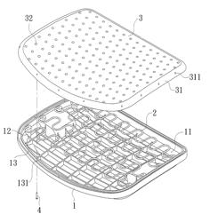 Seat cushion structure of chair