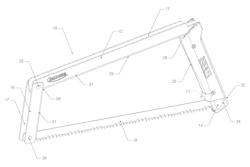 Foldable bow saw