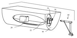 Inboard/outboard with portable outdrive