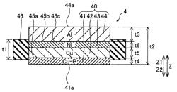 Negative electrode terminal and cover member for lithium ion battery, and lithium ion battery