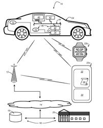 DETERMINING PROXIMITY OF A USER TO A VEHICLE USING A PLURALITY OF WIRELESS DEVICES