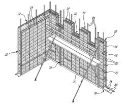 PREFABRICATED MODULE FOR CASTING A CONCRETE WALL