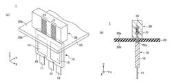 TERMINAL CONNECTION STRUCTURE AND SEMICONDUCTOR APPARATUS