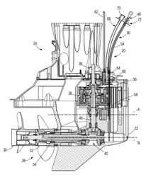 Apparatuses and methods for servicing lubrication in a lower gearcase of an outboard marine engine