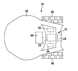 Autonomous working device for generating and working dynamic partial surfaces