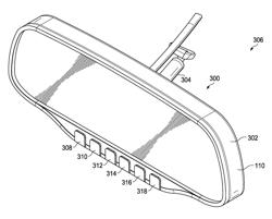 MIRROR CONTROLLER UNIT FOR AUXILIARY VEHICLE WARNING DEVICES