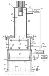 ADHESIVE MELTER AND METHOD HAVING PREDICTIVE MAINTENANCE FOR EXHAUST AIR FILTER