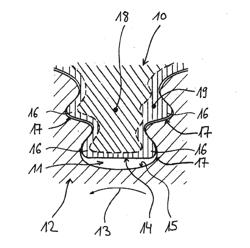 DUCTILE COMPENSATION LAYER FOR BRITTLE COMPONENTS