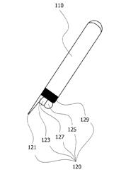 INFORMATION-PROVIDING DEVICE USING ELECTRONIC PEN, AND INFORMATION PROVIDING METHOD THEREFOR