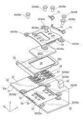 Ejectable component assemblies in electronic devices