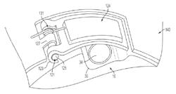 Clutch assembly with friction pads and a clutch cylinder