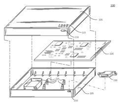 TECHNIQUES TO REDUCE LIGHT BLEED FOR ELECTRONIC DEVICE ASSEMBLIES