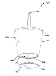 Magnifying Container Apparatus