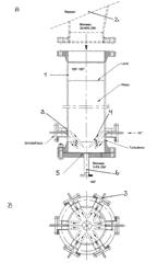 Device and methods for discharging pretreated biomass from higher to lower pressure regions