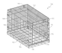 ANIMAL CRATE WITH SWING OR DROP DOOR