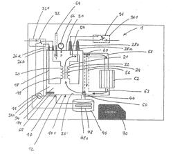 ELECTRICAL DEVICE COMPRISING A GAS-INSULATED APPARATUS, IN PARTICULAR A GAS-INSULATED TRANSFORMER OR REACTOR