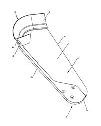 Scale with a stop rim for a collecting table of a harvester head for harvesting small fruits, and harvester head using same