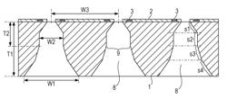 Liquid ejection head substrate, method of manufacturing the same, and method of processing silicon substrate