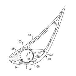 Modulated turbine vane cooling