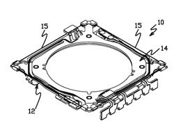 INTEGRATED CAMERA LENS SUSPENSION