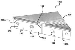 Injection molding apparatus for structured optical parts