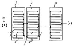 Measurement of electric current in an individual electrode in an electrolysis system