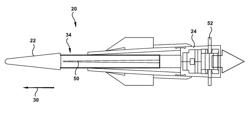 Flechette weapon system and method employing minimal energetic material