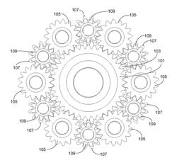 Parallel Axis Epicyclic Gear Differential