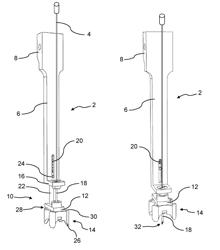 Needle guide with centering for septum piercing