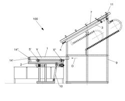 Descaling device for the interior of tubes and descaling process