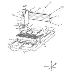 Pipetting machine having a disposal container