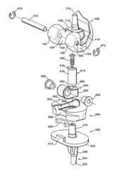 Hinged joint system