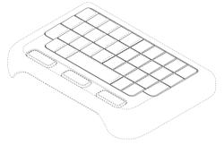 Keyboard for electronic device