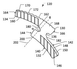 Abrasive article having shaped segments