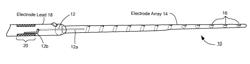 Electrode lead with integrated attachment mechanism