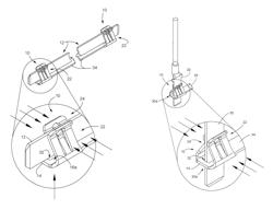 Electrical contact receptacle for bus bars and blade terminals