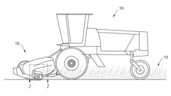 Agricultural blades and machine parts with amorphous metal laser cladding